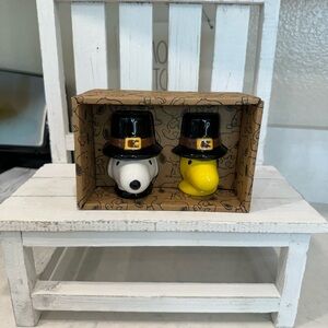 Rae Dunn Snoopy & Woodstock salt & pepper shakers